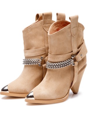 Ciocate / Botine Dama Karleen Mini Sand Ciocate / Botine Dama Karleen Mini Sand