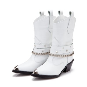 Ciocate dama piele Ohio White