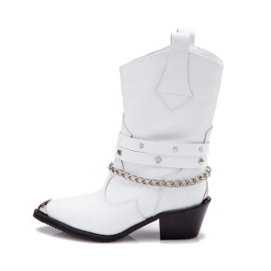 Ciocate dama piele Ohio White
