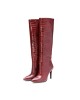 Cizme Khaite Burgundy Cizme Khaite Burgundy