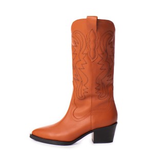 Ciocate dama din piele Bialy Brown