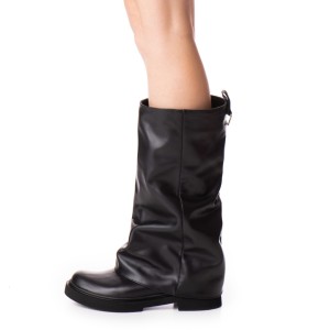 Bocanci Inalti Dama Sabug din Piele