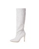 Cizme Dama Piele Jade Sparkle