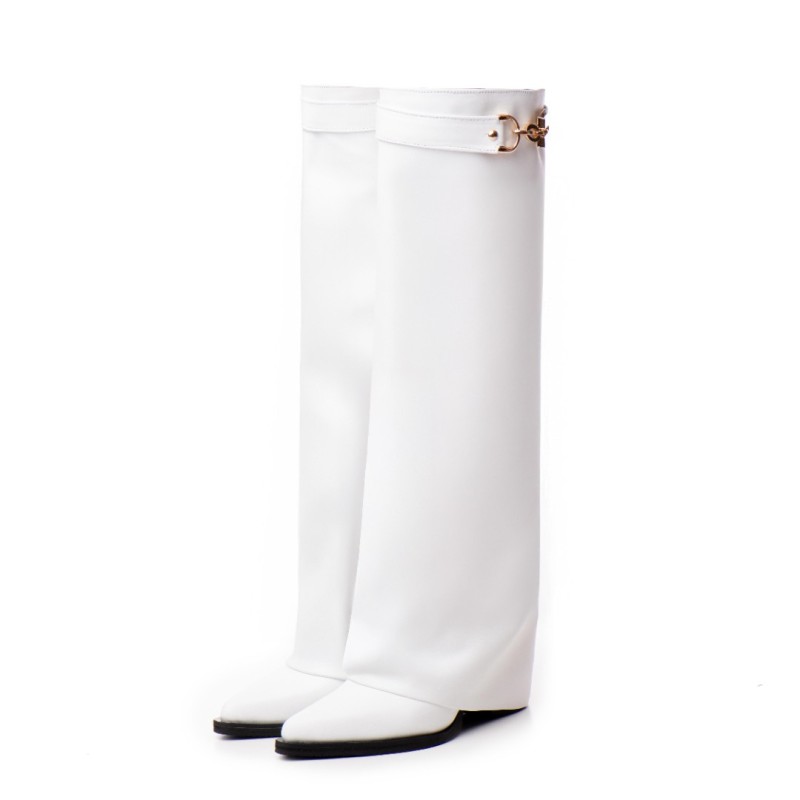 Ciocate din Piele Naturala Karma White