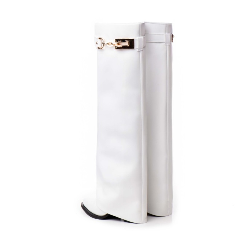 Ciocate din Piele Naturala Karma White