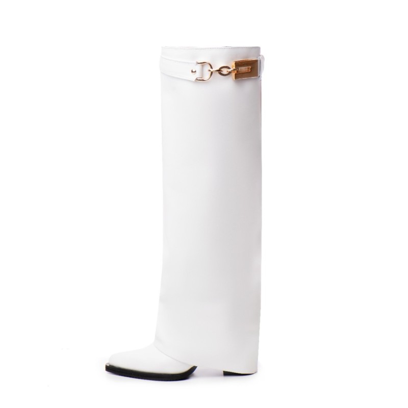 Ciocate din Piele Naturala Karma White