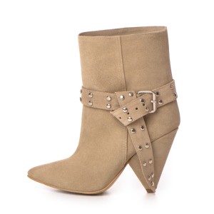 Ciocate dama piele naturala Cagole Sand