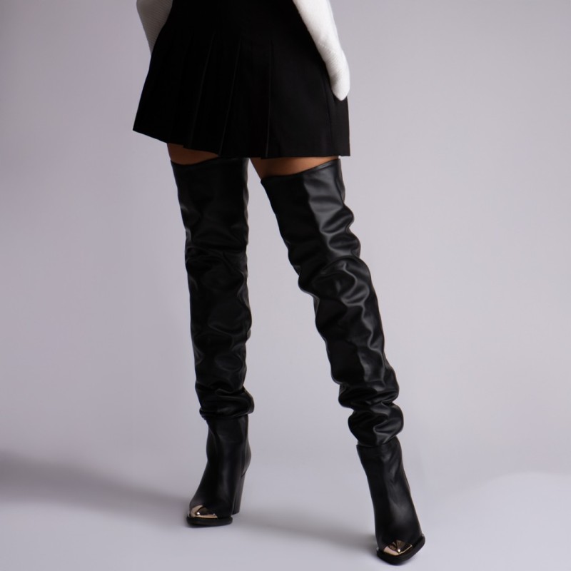 Cizme Dama Piele Naturala Blackish