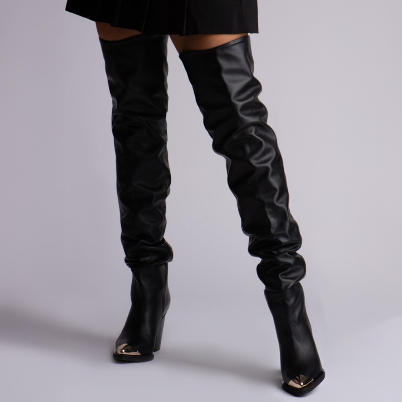 Cizme Dama Piele Naturala Blackish