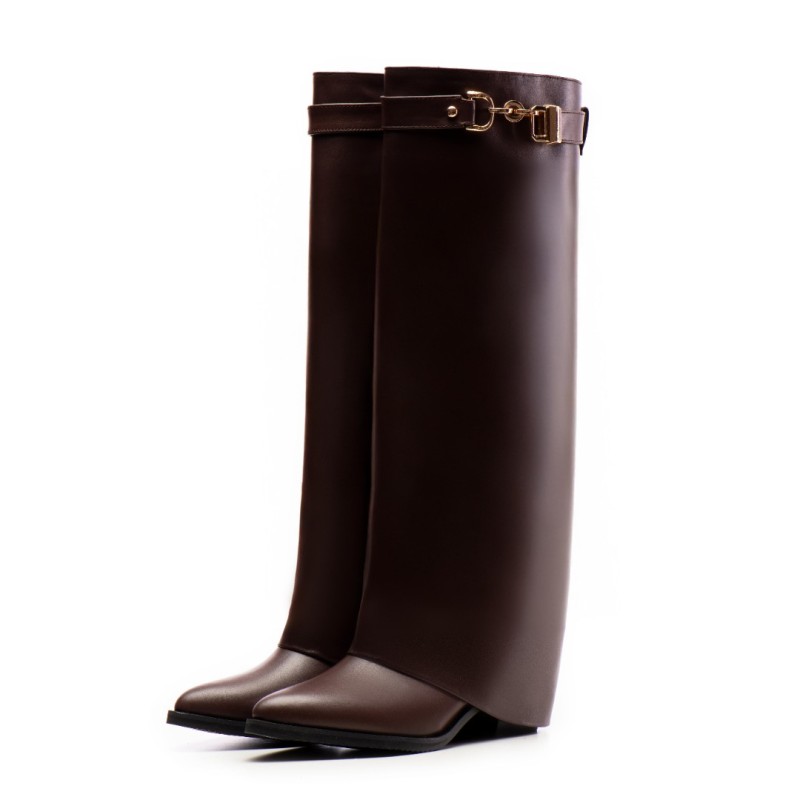 Ciocate din Piele Naturala Karma Brown