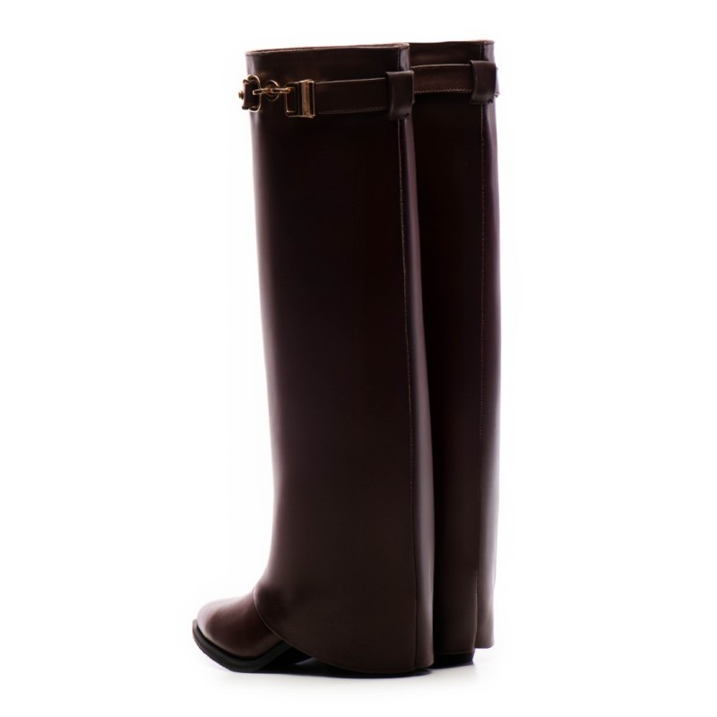 Ciocate din Piele Naturala Karma Brown