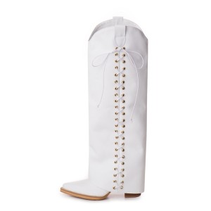 24h Ciocate piele naturala de dama Mahari White