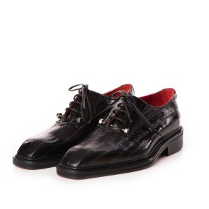 24h Pantofi de Ceremonie Piele Naturala Anghila Black