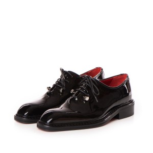 24h Pantofi de Ceremonie Piele Naturala Lacuita