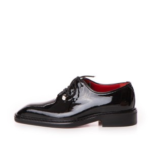 24h Pantofi de Ceremonie Piele Naturala Lacuita