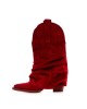 Ciocate piele intoarsa de dama Mini Myko Red