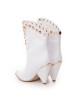 24h Ciocate dama piele naturala Kago White