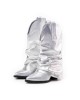 Ciocate piele naturala de dama Mini Myko Silver Ciocate piele naturala de dama Mini Myko Silver