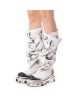 24h Bocanci piele naturala de dama fronsate Trisha White
