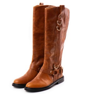 Cizme Dama Gally Brown din Piele