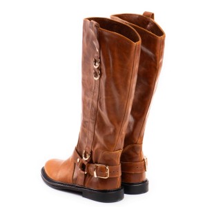 Cizme Dama Gally Brown din Piele