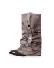 Ciocate piele intoarsa de dama Mini Myko Grey Ciocate piele intoarsa de dama Mini Myko Grey