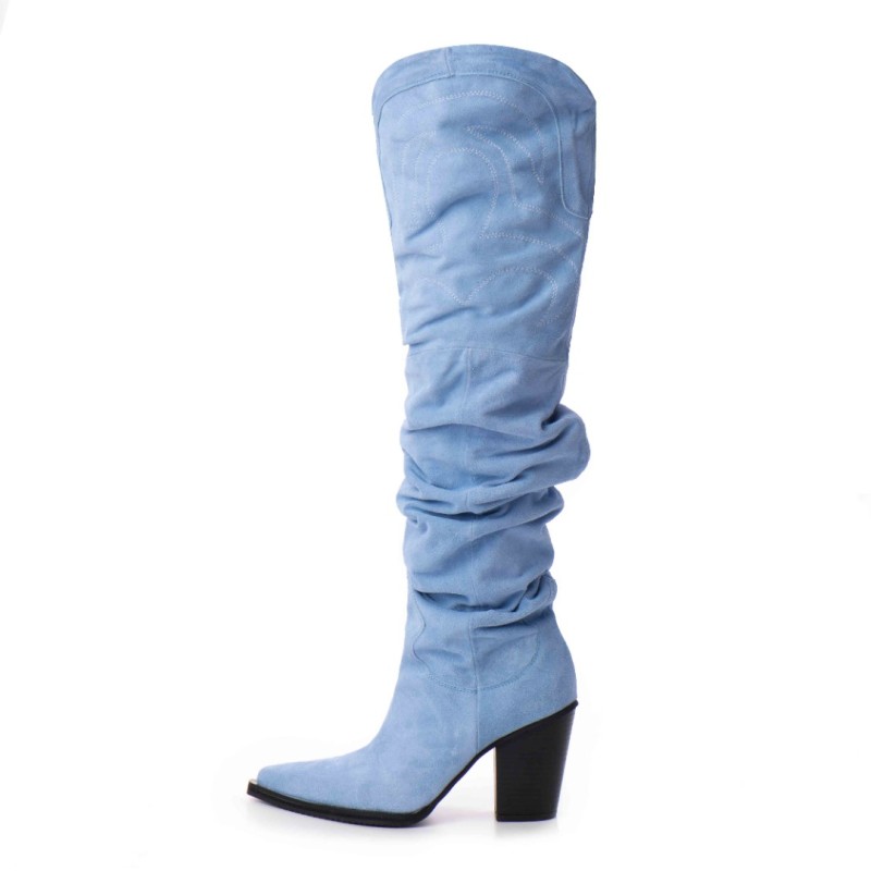 24h Ciocate Lungi din Piele Naturala Intoarsa Tayla Bleo