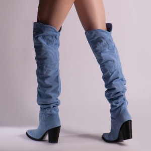 24h Ciocate Lungi din Piele Naturala Intoarsa Tayla Bleo