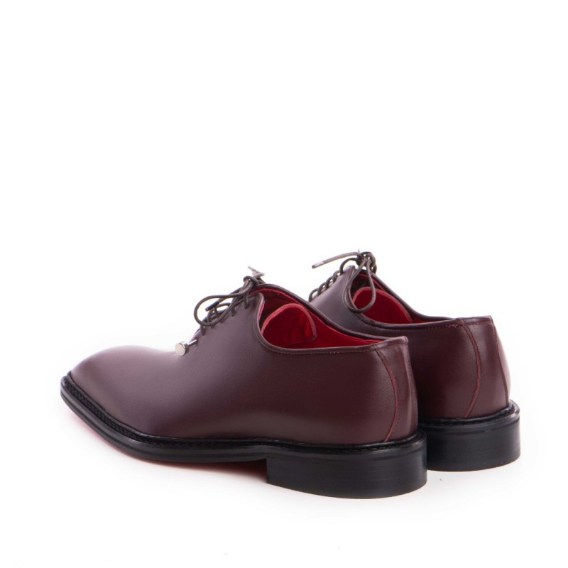 Pantofi de Ceremonie Piele Naturala Burghundy Pantofi de Ceremonie Piele Naturala Burghundy