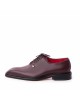Pantofi de Ceremonie Piele Naturala Burghundy Pantofi de Ceremonie Piele Naturala Burghundy