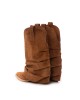 Ciocate piele intoarsa de dama Mini Myko Brown 8
