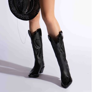 Ciocate dama din piele Nicole Black