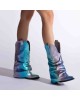 24h Ciocate piele naturala de dama Mini Myko Rainbow 24h Ciocate piele naturala de dama Mini Myko Rainbow