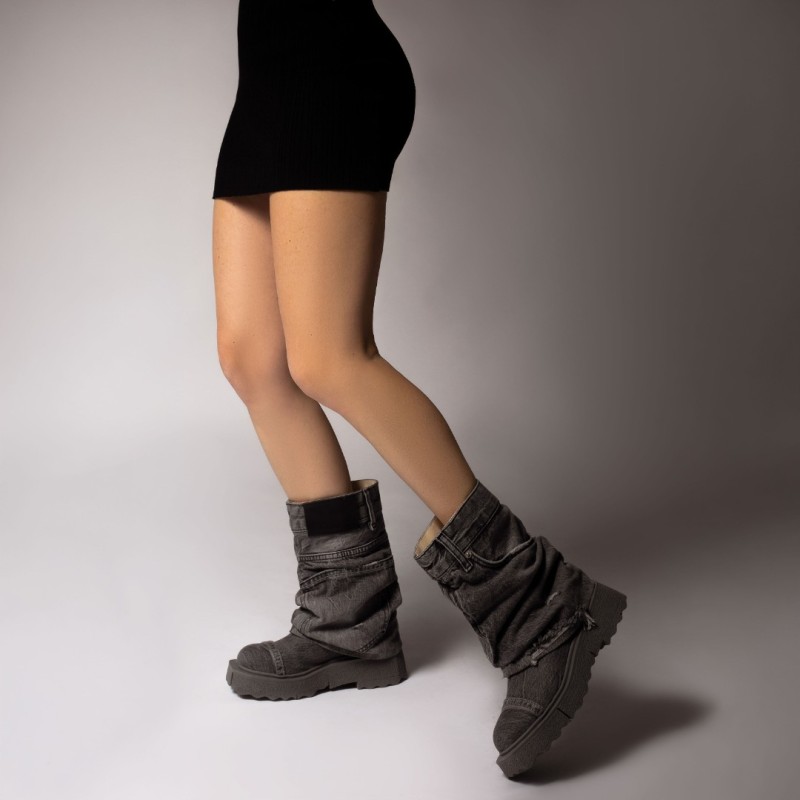 Bocanci Celine din Denim