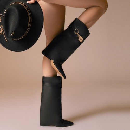 Cizme din Piele Karma Mini