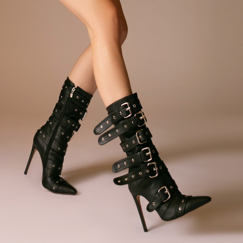 Botine Alora Black Botine Alora Black