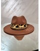 Palarie Maro cu Animal Print