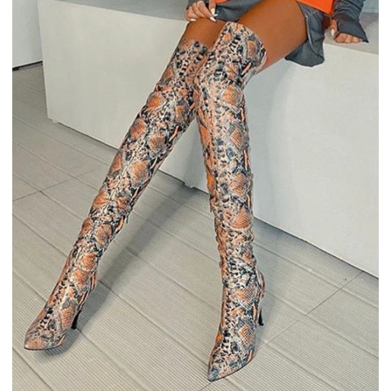 Cizme Bora Orange