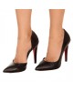 Pantofi Noir Black Imprimeu